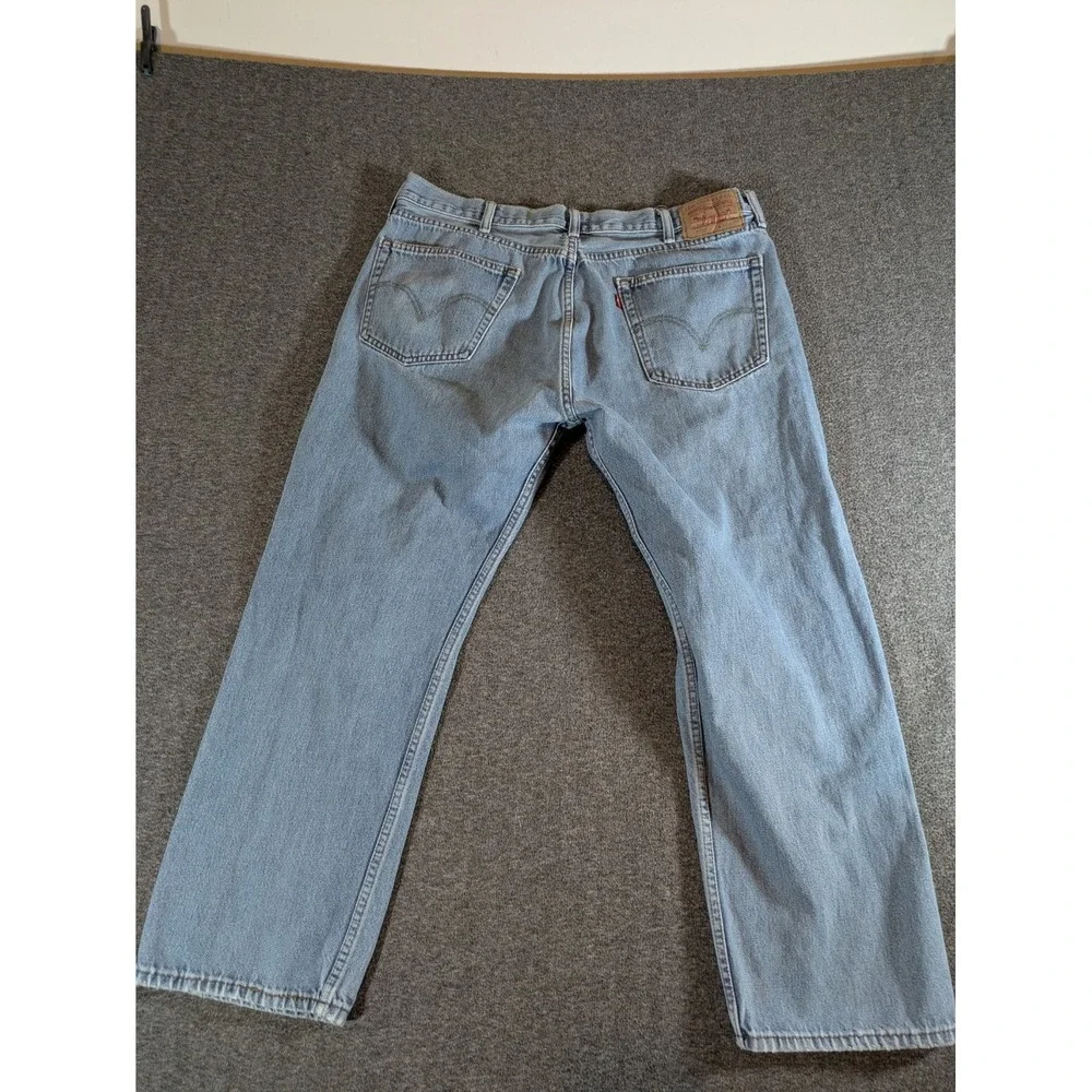 Levi's 505 Men's 29x32‎ Regular Fit Straight Leg Light Denim USA 90s Vintage